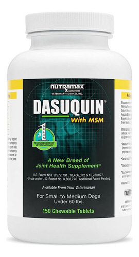 Dasuquin Con Msm Para Perros Nutramax 150 Chewables