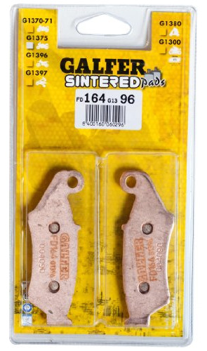 Galfer Fd291g1396 Sintered Rear Brake Pad