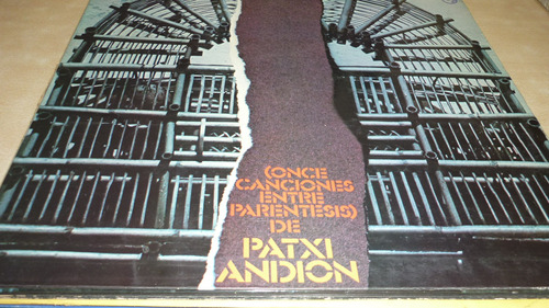 Patxi Andion Once Canciones Vinilo Español 10 Puntos