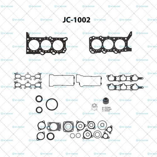 Jgo Juntas Motor Completo Tfvictor Grand Vitara Gls 2.7 2006