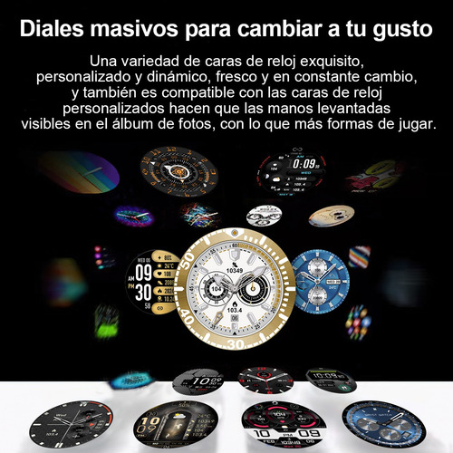 Smartwatch Relojes Inteligentes Hancdon Kc83 Bluetooth Versión 3.0/5.3 Pantalla Hd Bluetooth Llamada Inteligente Monitor De Sueño Azul