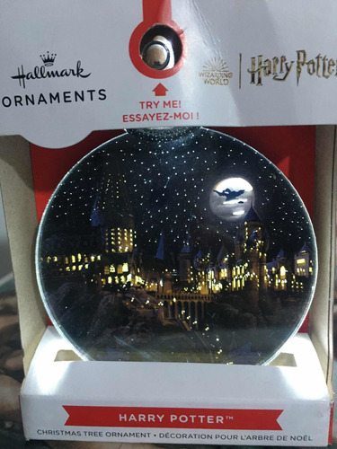 Harry Potter Ornamento Hallmark De Iluminación De 8cm Diamet