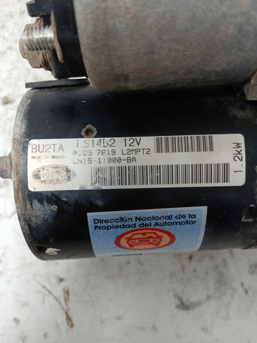 Motor Burro Arranque Ford Ecosport 2.0 2015 (Usado)
