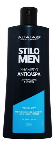 Shampoo Anticaspa Stilo Men 250ml Alfaparf