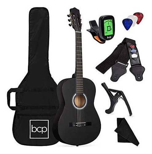 Best Choice Products Kit Básico De Guitarra Acústica Para Pr