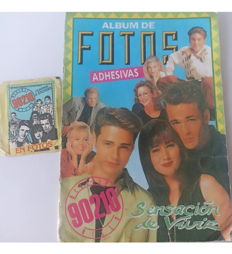 Beverly Hills 90210 Álbum  Completo Y Un Sobre De Figuritas 