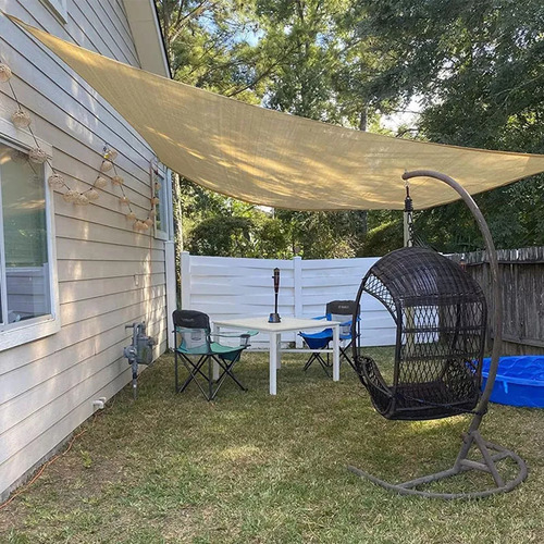 Toldo De Malla De Protección Solar Con 90% De Sombra Para To