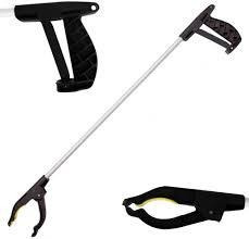 Imagen 3 de 9 de Pickup Pinza Alcanza Objetos Metálico Agarre 74cm Limpieza