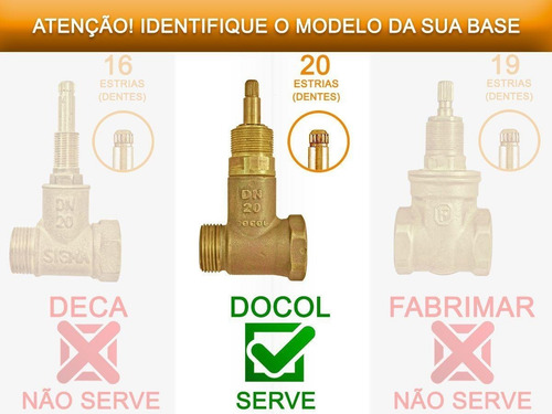 Imagem 2 de 6 de Acabamento De Registro Docol 1/2 - 3/4 - 1 Pol Itapema Bella