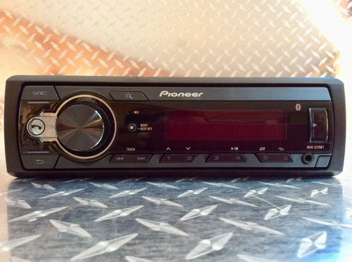 Autoestéreo para auto Pioneer MVH S215BT con USB y bluetooth