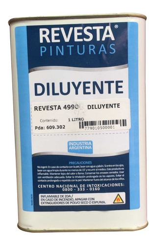 Diluyente Universal Revesta 4990 X 4 Litros