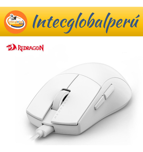 Mouse Redragon K1ng 1k M724 12400 Dpi - Blanco