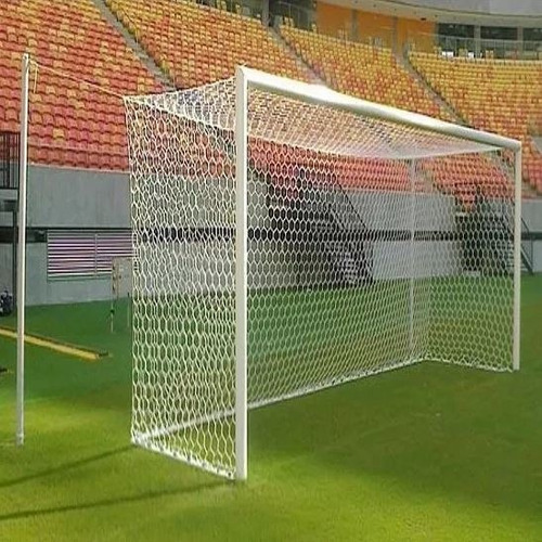 Par Rede Gol Futebol Society  5mts Fio 4mm Proteção Uv