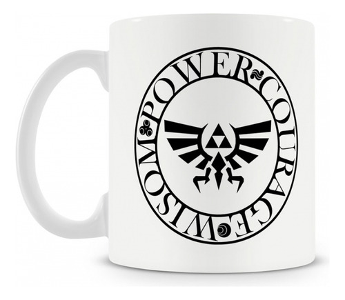 Caneca Legend Of Zelda Triforce Mod2