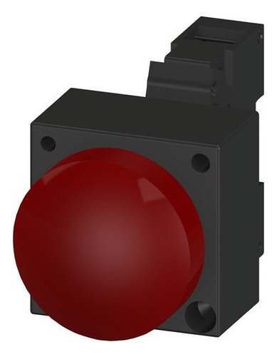Ojo De Buey Plastico Rojo Compl. 220v 3sb3252-6aa20 Siemens