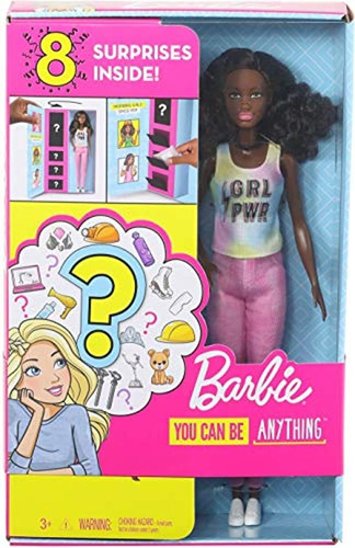 Muñecas Barbie Muñeca Sorpresa, Morena Con 2 Looks