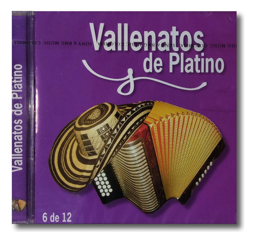 Vallenatos De Piano N°6 - Cd