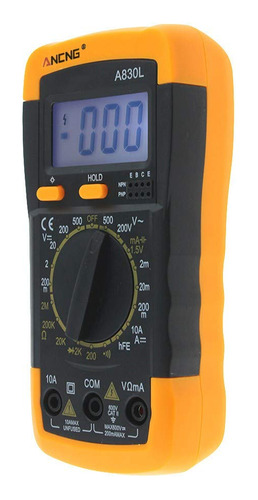 Tester Cafuvv Anene A830l Digital Voltímetro Amperímetro Mul