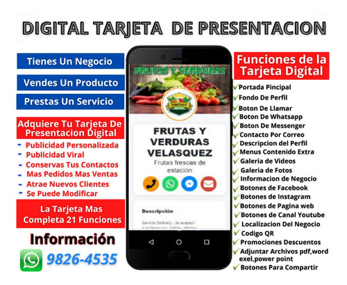 Imagen 1 de 10 de Tarjetas De Presentacion La Super Tarjeta