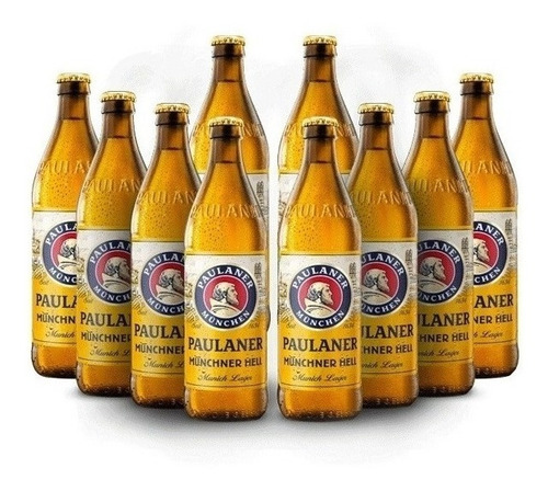Cerveja Paulaner Münchner Hell 500ml 10 Pack