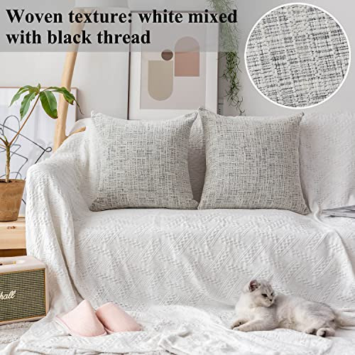 Home Brilliant Throw Pillow Cases Euro Shams Super Soft Stri