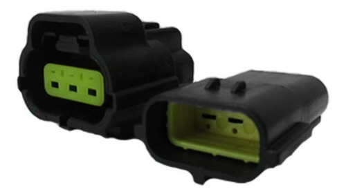 Conector Amp De 3 Pines P/ Uso Automotriz O Maquinaria Vial