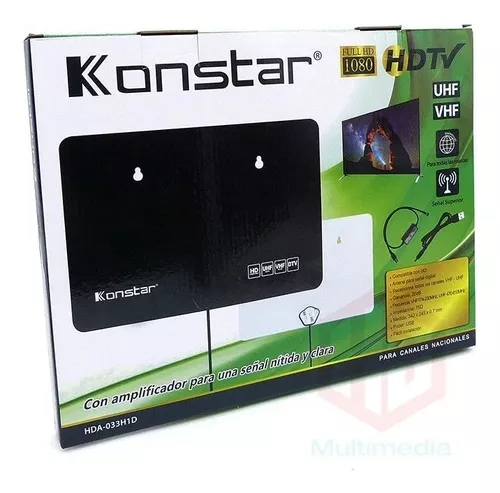 Antena para TV Digital TDT Konstar KS-H02