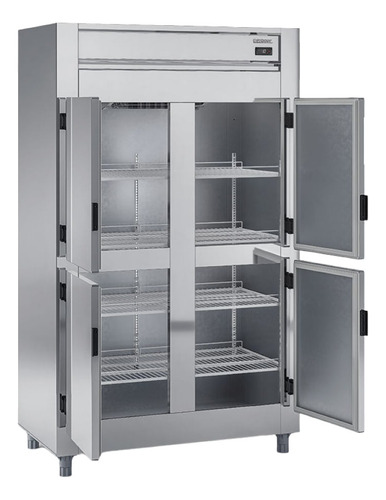 Geladeira Comercial Grep-4p Inox 4 Portas Cega Gelopar 220v
