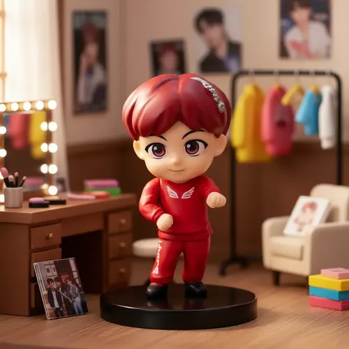 BTS　防弾少年団　ART TOY　フィギュア、トレカセット　j-jope Miniatura J-hope 8cm - Boneco Colecionável Kpop Bts | MercadoLivre
