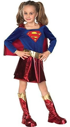 Arañas  Disfraz De Super Dc Heroes Supergirl Para Niños Pe