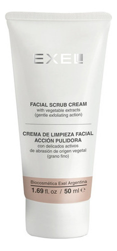 Crema Limpieza Facial Accion Pulidora Grano Fino Exe X 50grs