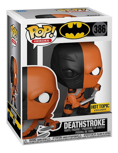 Funko Dc Comics Pop! Heroes Deathstroke Hot Topic Exclusive