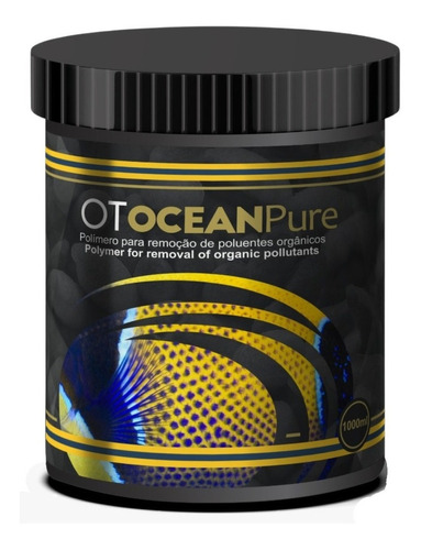 Ocean Pure 1.000ml Purigem Da Oceantech Mídia Filtrante +bag