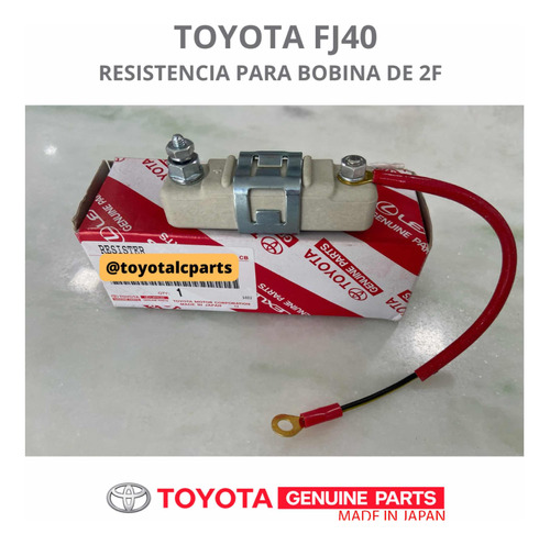 Resistencia Para Bobina De 2f Toyota Original