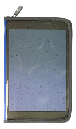 Funda Impermeable Para Tablet De 7 A 8 Pulgadas, Color Azul