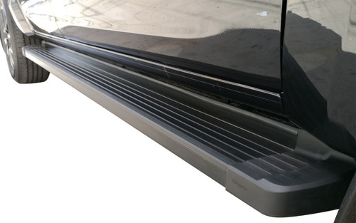 Estribos Aluminio Negro Bepo P/ Amarok Ranger Hilux S10