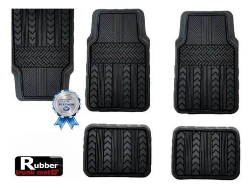 Tapetes 4pz Uso Rudo Rd Chrysler Town & Country 2015 Negro