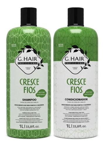 Kit Ghair Cresce Fios - Shampoo E Condicionador Litro