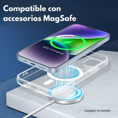 Kit Funda Magsafe + Mica Pantalla + Mica Cámara Para iPhone