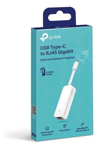 Imagen 4 de 6 de Adaptador De Red Usb Type-c A Rj45 Gigabit Ethernet