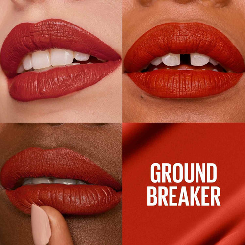 Maybelline Super Stay Matte Ink Labial Mate Larga Duración Ground-breaker