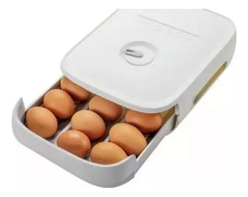 Huevera Organizador Para Almacenar Huevos Apilables Clicshop