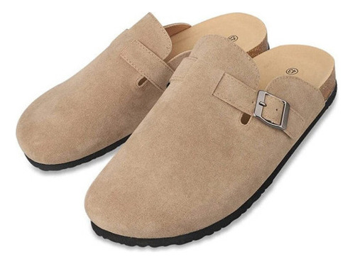 Slip-on Footbed Cork And Mules Pantuflas