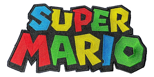 Parche Para Ropa Super Mario Multicolor