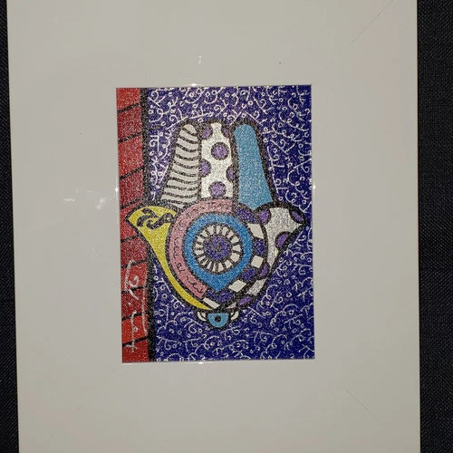 Good Energy (hamsa Hand-mano De Fátima) Obra De Arte Britto