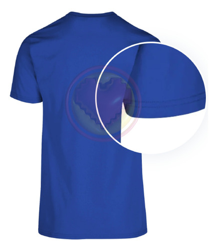 Playera Autismo Azul No Es Una Discapacidad Hab Dif Unisex