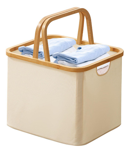 Cesta De Almacenamiento De Tela Cestos De Ropa Para Lavander