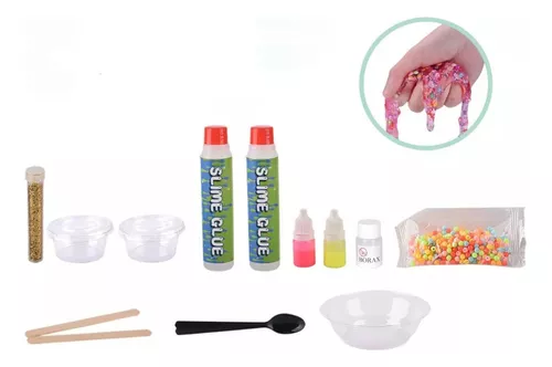 Kit de slime colorido