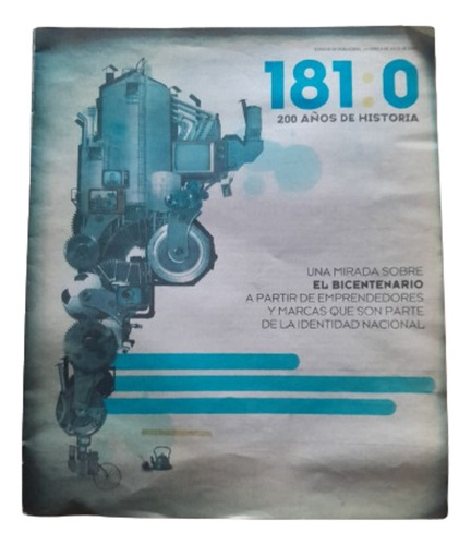 Revista 1810 200 Años De Historia El Bicentenario 9-7-2010