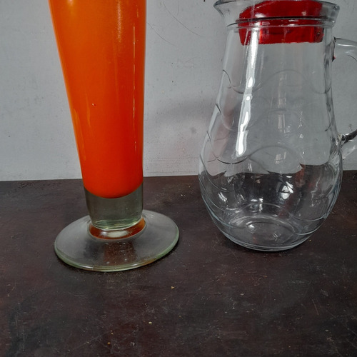 Imagem 5 de 10 de Vaso Cristal Alto 51 Cm Altura, Antigo, Lindo. Ótimo
